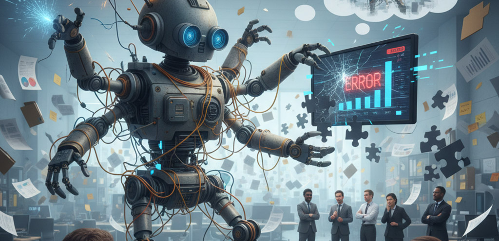 Najczęstsze błędy firm przy wdrażaniu AI