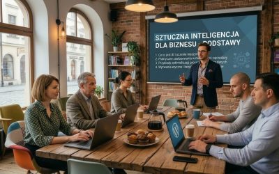 Świadome wykorzystanie AI w&nbsp;pracy – narzędzia, bezpieczeństwo, efektywność – PODSTAWY